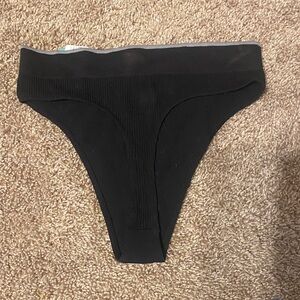 Black Colsie Thong- Small